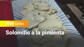 Receta de solomillo a la pimienta  La Cocina de Adora  RTVE Cocina [upl. by Adne]