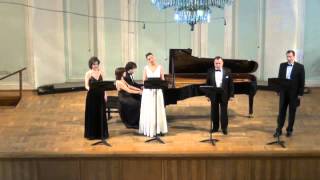 Brahms Liebeslieder Waltzes op52 3 O die Frauen [upl. by Giulietta658]