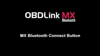 OBDLink MX Bluetooth Connect Button Push [upl. by Genesia957]