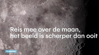 Reis mee over de maan het beeld is scherper dan ooit  RTL NIEUWS [upl. by Murielle]