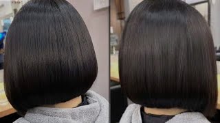 how toBOB HAIRCUTso easypotong rambut bob by Brand haircut ✂️🔥 [upl. by Tnert]