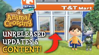 Unreleased FEATURES amp UPDATES in Animal Crossing New Horizons [upl. by Nailluj]