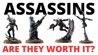 Assassins in 40K 10th Edition Review  Are they Worth It [upl. by Moraj977]