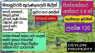 NO565  මහනුවර කුරුණෑගල මාර්ගය අසලින් අක්කර 38 ක් වගාවක් FARM එකක් සදහා සුපිරි දේපලක් සින්නක්කර [upl. by O'Rourke225]