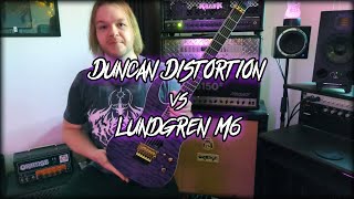 Seymour Duncan Distortion vs Lundgren M6  Direct Pickup Comparison [upl. by Silverstein192]