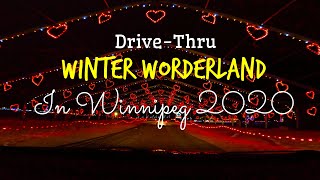 Winter Wonderland In Winnipeg Canada 2020  Canada Inns  Red River EX Park [upl. by Hoon375]