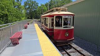 RunATrolley Sociedade de Transportes Colectivos do Porto at Rockhill Trolley Museum [upl. by Assilla558]