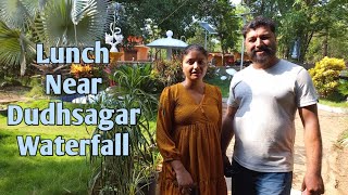 Lunch at Mollem Goa near Dudhsagar Waterfall  Food amp Stay India [upl. by Doralia]