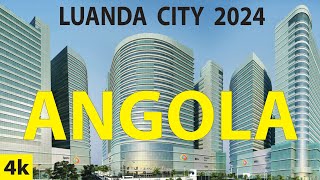 Luanda City 2024  Angola 4K By Drone [upl. by Andrej]