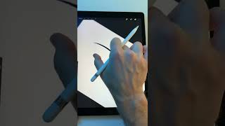 Another quick tip for smoother lines in Procreate [upl. by Isahella570]