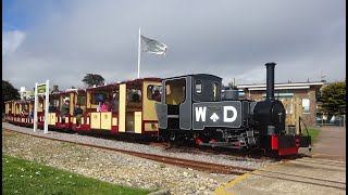 Littlehampton Miniature Railway Easter Monday 01042024 [upl. by Dnaltiak]