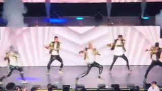 CNCO concert performing Estoy Enamorado de ti performance live on stage [upl. by Halsted]