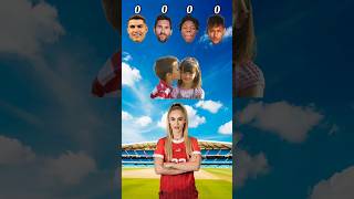 Ronaldo vs messi vs ishow speed vs neymar jr⚽😈✅  alisha lehmann asking short [upl. by Kihtrak]