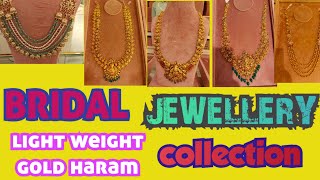 latest and trendy gold bridal jewellery collection anujewellers goldharam necklace goldjewellery [upl. by Julian]