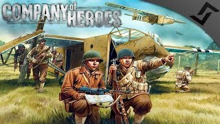 Gliders Airbornes and P47s  Company of Heroes EaW  Normandy Mission 16 [upl. by Ssalguod281]