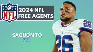 NFL Free Agency Predictions Rumors amp News 2024 OFFENSIVE PLAYERS [upl. by Juan]