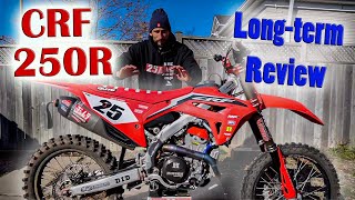 Honda CRF 250R 2022 long term 40 hrs review after one season [upl. by Goldenberg]