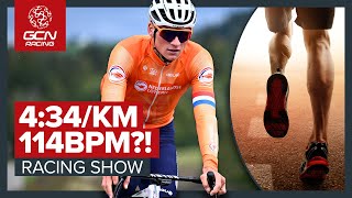 These Pro Cyclist Run Times Will Seriously Astonish You  GCN Racing News Show [upl. by Eisenhart]