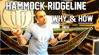 Hammock Ridgeline Setup and Tutorial  Why YOU Need One [upl. by Katrina]