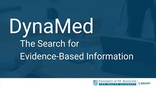 DynaMed Searching for EvidenceBased Information [upl. by Yruj]