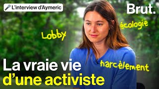 Lobby harcèlement écologie  la vraie vie de l’activiste Camille Etienne [upl. by Bowrah]