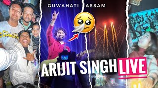 Arijit Singh got Emotional in GUWAHATI 🥹💔 [upl. by Hnid93]