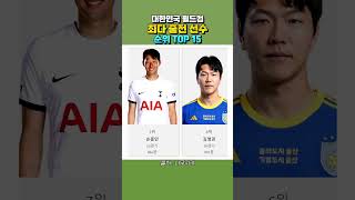 대한민국 역대 월드컵 최다 출전 선수 TOP 15 [upl. by Eveline]