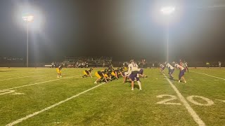 Wapsie ValleyLake Mills football playoffs [upl. by Einberger]