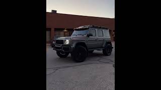 Mercedes G63 4x4 Squared in Platinum Magno 1300 Worldwide [upl. by Anatolio]