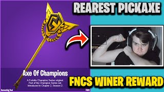 Mongraal Gets The Fncs Champion Pickaxe After Winning FNCS Trios With Mitro And TaySon [upl. by Chirlin130]