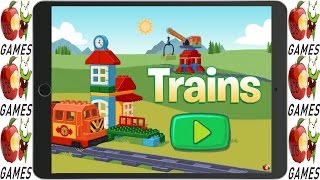 Lego Duplo Train  Game for Kids  Ipad Gameplay [upl. by Genesa]