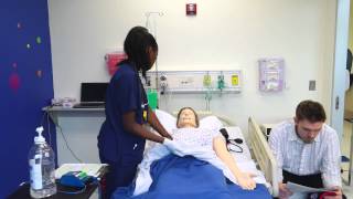 Nursing Simulation Scenario Physical Assessment [upl. by Nilpik814]