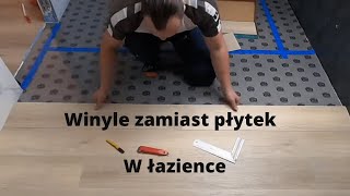 Układam panele winylowe w łazience u znanego jutubera  remont4you [upl. by Selij]