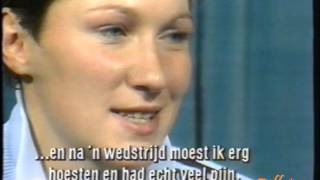 Winter Olympic Games Calgary 1988  after 1500 m interview Kania Mundt [upl. by Adama]