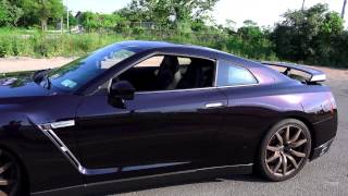 2014 Midnight Opal Nissan GTR 1 of 100 made walkaround in 4K UHD [upl. by Elinor391]