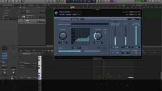 Logic Pro X full on Psytrance Kick and Bassline Tutorial [upl. by Hayott]