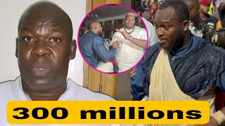 Modou Lô vs Tapha Tine Khadim Gadiaga vide son sac  quotbougn niou fayé 300 millionsquot [upl. by Jock]