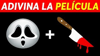 Adivina la PELÍCULA de TERROR con Emojis 😱🔪 Acertijos con Emojis [upl. by Eissirhc277]