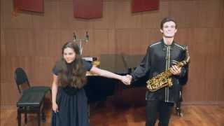 Matvey Sherling performs EBozzas quotAria for altsax and piano quot [upl. by Edris]