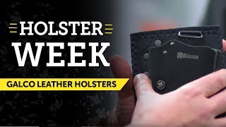 Best Leather Holsters For Concealed Carry Galco Leather Holsters [upl. by Cynarra98]