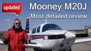 Mooney M20J full review with exclusive footage  Fly faster higher longer for less  Updated [upl. by Adnahs889]