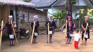 THAILAND Visit to the Akha People near Chiang Rai sdvideo [upl. by Galliett]