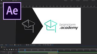 ANIMAÇÃO DE LOGOTIPO no AFTER EFFECTS FÁCIL E ESTILOSA [upl. by Akfir]