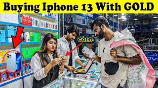 Beggar Buying Iphone 13 Pro Max With GOLD Prank Waqasranaofficial [upl. by Norvil]