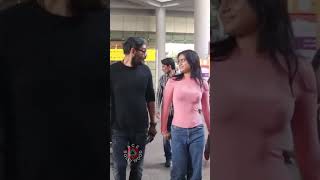 Ajay Devgn Spotted At Airport✈ Shares A Laugh With Daughter Nysa Devgan [upl. by Godliman]