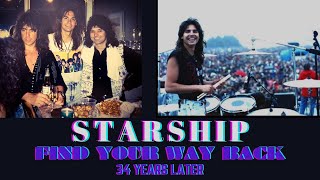 Drum performance starship find your way back 34 years after touring with the band [upl. by Roseanne132]