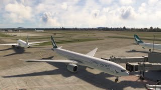 VATSIM  Singapore to Hong Kong  PMDG 777 [upl. by Ailegnave]