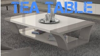 Wooden coffee table ideas  Tea table design  Indian table designs [upl. by Nivrag]