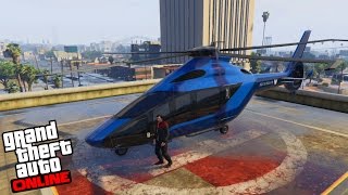 GTA V  Online  Volatus e Nimbus Helicóptero e Avião ÉPICO DLC A BEIRA DA LEI [upl. by Tiffi946]