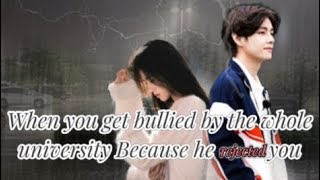 Taehyung FF When you get bullied by the whole university Because he REJECTED you Oneshot [upl. by Nhoj371]